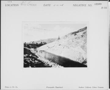 Big Creek, Florence Lake Dam