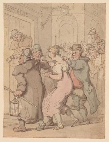 A Woman Arrested