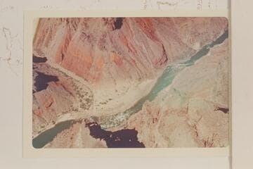 Hance Rapid. 2,500 cfs. were being released through Glen Canyon Dam