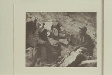 The Kolb brothers capsized in Waltenberg Rapid at Mile 112 on Christmas day. They camped below for repairs and called the rapid "Christmas Rapid"