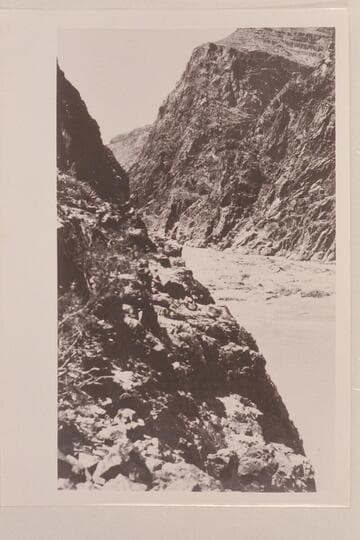 Looking down Sockdologer Rapids. From Lint album