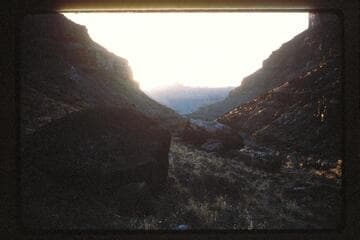 Down Butler Canyon