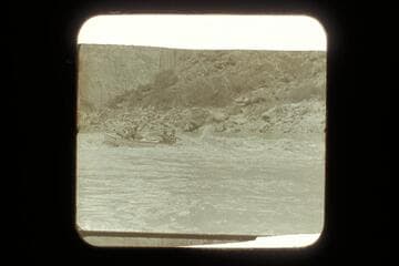 Boats in rapids