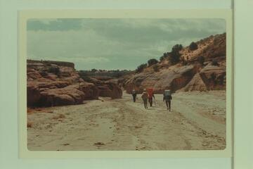 Canyon of Paria near start from Pahreah for walk to Lees Ferry