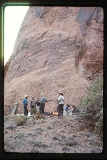 Camp; middle fork