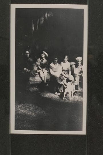 On hike up Mt. Tamalpais, California. Don't know the names of any of these people