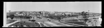 Wilshire and Westwood, Westwood Village, Westwood, Los Angeles. April 12, 1933