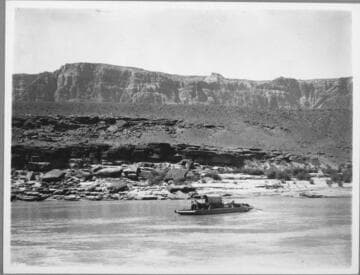 Lee's Ferry  with James's Wagon Crossing