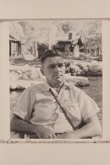 Carl Pederson. Phantom Ranch. Traverse of Grand Canyon, 1955, Reilly-Fulmer