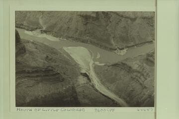 Mouth of the Little Colorado. Approximate gauge: 8,600 cfs