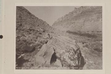 77. Station 9144, Down. Brown-Stanton Survey. Station 9411 is at Mile 204.1