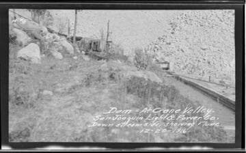 Dam at Crane Valley